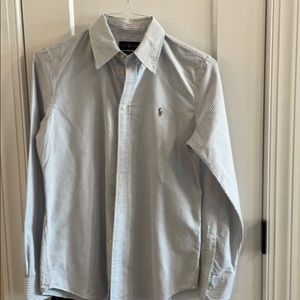 Men’s L/S Ralph Lauren button down dress shirt Med